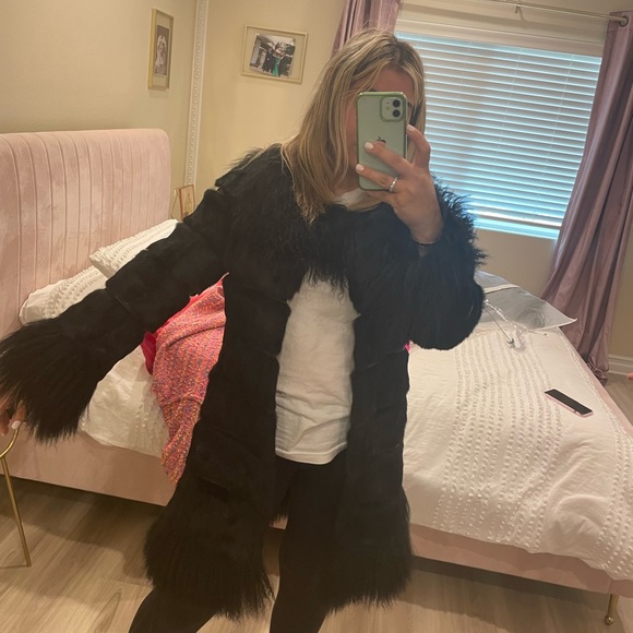 100% rabbit fur coat - Picture 2 of 9